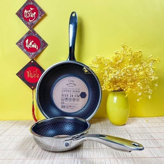 Chảo tổ ong five - star 16cm, 20cm, 22cm, 24cm, 26cm & 28cm