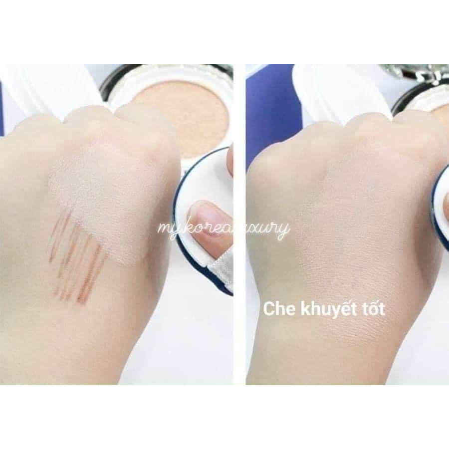 Lõi cushion trang điểm SUM căng bóng, đều màu da