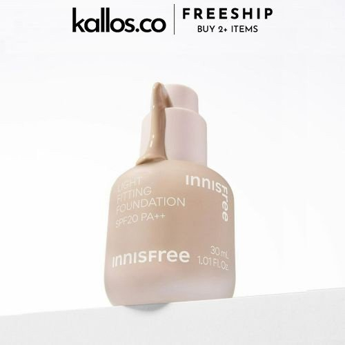 Kem Nền Kiềm Dầu Innisfree My Foundation All Day Long Wear đổi tên Innisfree Light Fitting Foundation - Kallos Vietnam