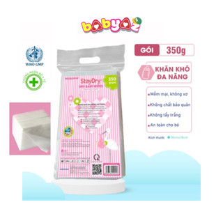 Khăn Khô Đa Năng Stay Dry AquaStar khăn lau chăm sóc cơ thể bé tiện dụng an toàn