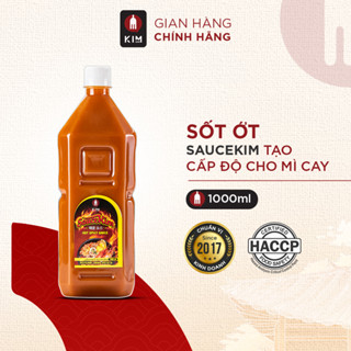 Sốt Ớt SauceKim Tạo Cấp Độ Cho Mì Cay (Chai 1000ml)