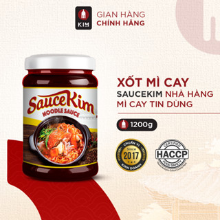 Sốt Nấu Mì Cay SauceKim (Hộp 1,2 Kg)
