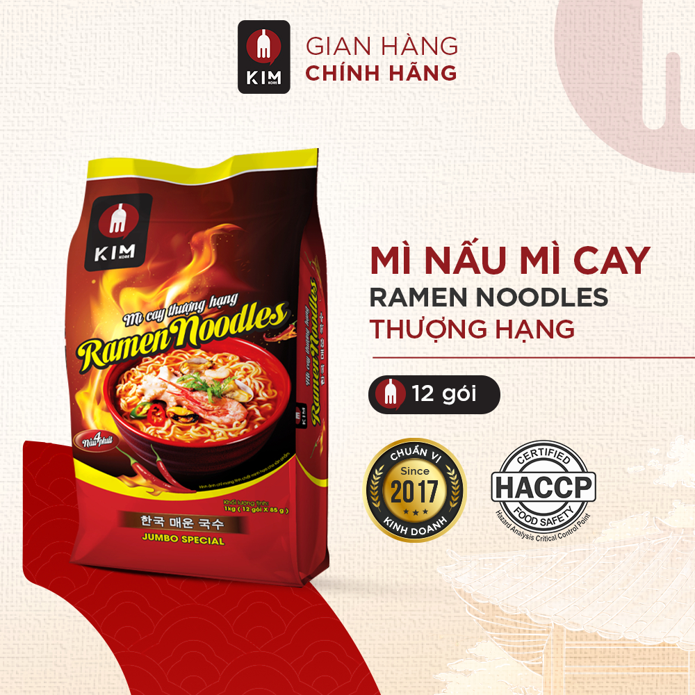 Mì Nấu Mì Cay Ramen Noodles Thượng Hạng