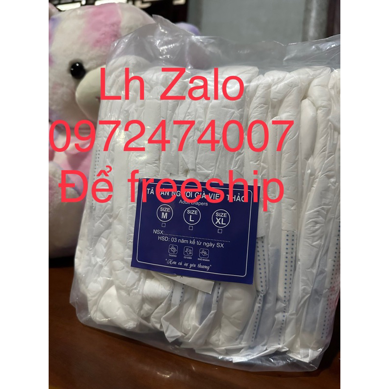 50 bỉm dán người già việt thảo size M/L