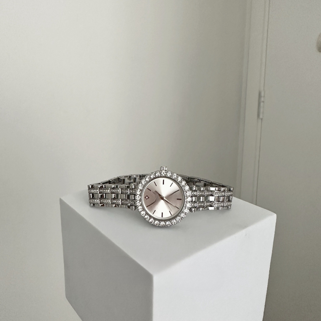 Đồng hồ nam nữ dây kim loại TB257 chống nước bảo hành