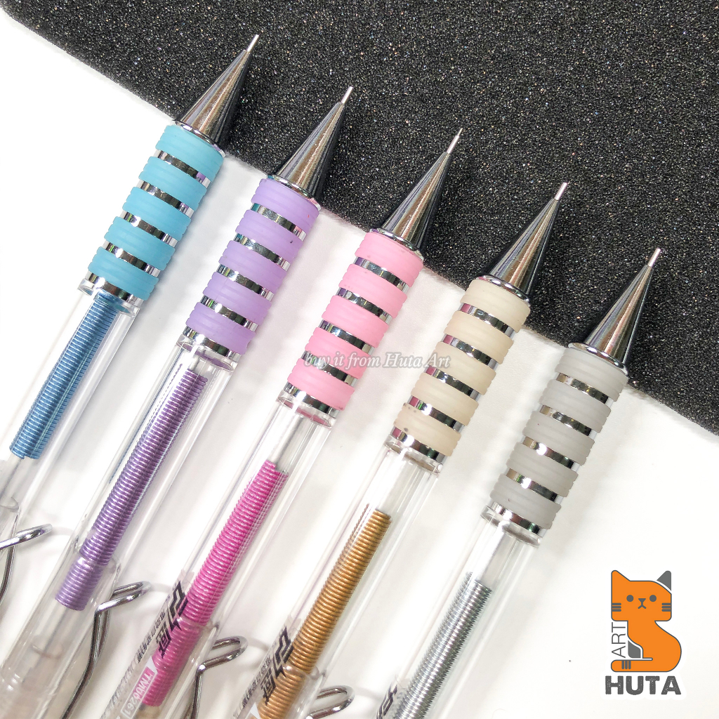 Bút Chì Bấm Cơ Khí Lắc Đẩy Ngòi - TRANSPARENT