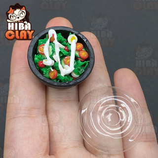 Mô hình hộp salad, Mini Food, đồ ăn tí hon , đồ ăn mini mô hình cho búp bê DIY