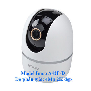 Camera Wifi Imou A42 độ phân giải 4Mp 2K Độ nét cao
