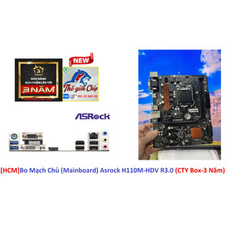 Bo mạch chủ asrock h110m-hdv r3.0