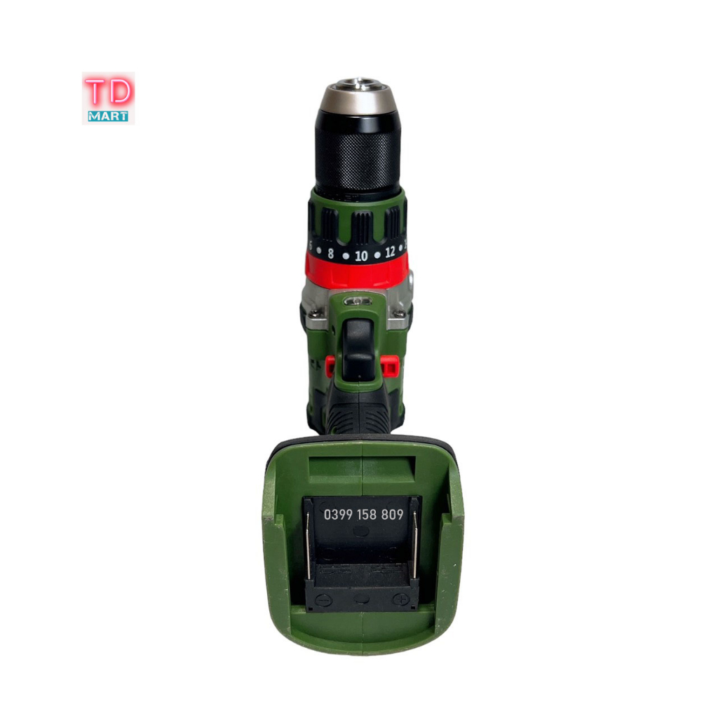 Thân Khoan AKUZA K1000 Không Chổi Than Đầu Kẹp 13mm Chân Pin Phổ Thông
