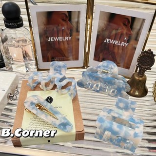 Kẹp Nhựa Gắp Tóc Mây Xanh - BCorner