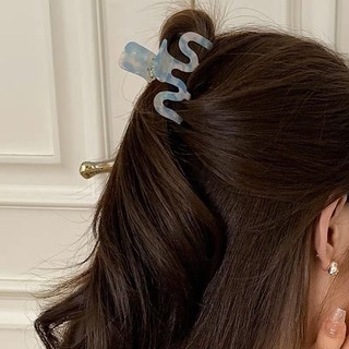 Kẹp Nhựa Gắp Tóc Mây Xanh - BCorner