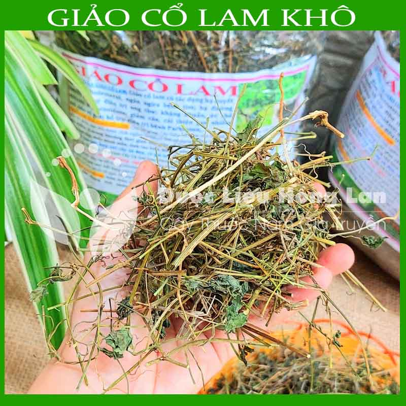 Thảo dược CÂY GIẢO CỔ LAM khô sạch đóng gói 500gram - congtyduoclieuhonglan