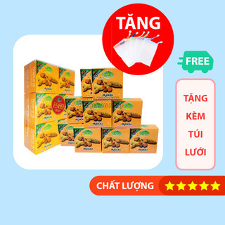 【HOT】Combo Nguyên Lốc 12 Cục Xà Phòng (Xà Bông) Cám Nghệ Jam Extra Thái Lan