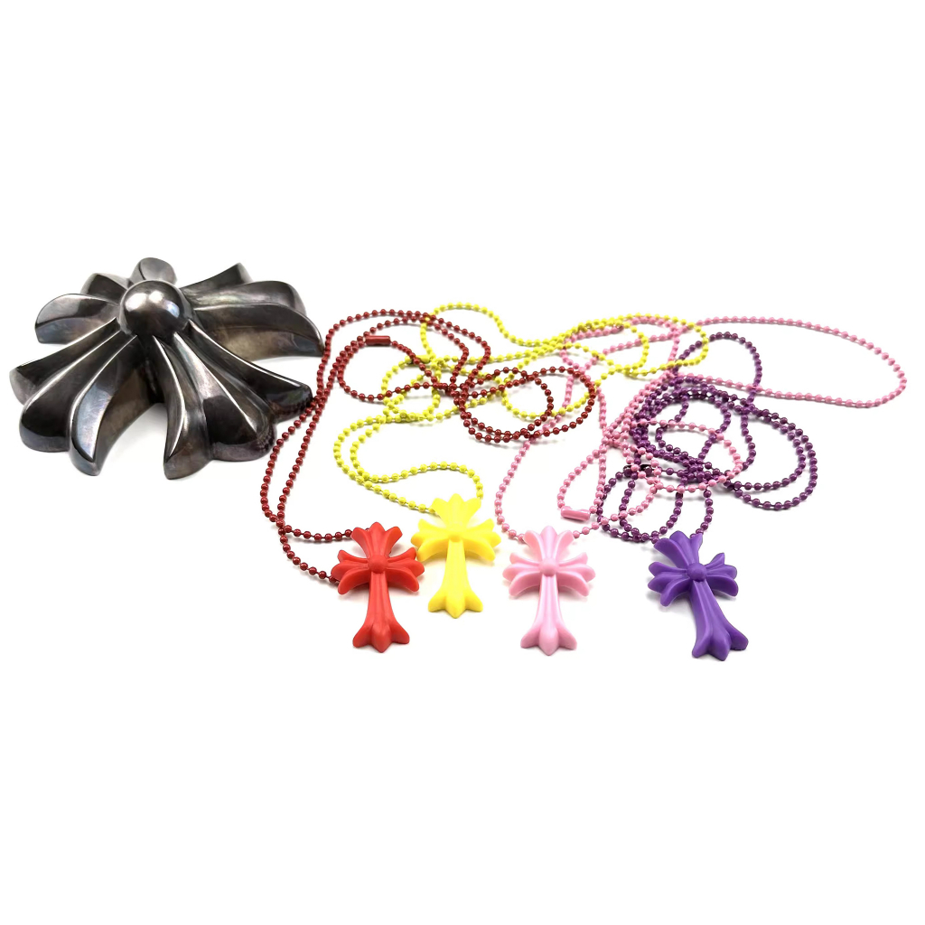 Dây chuyền Chrome Hearts Bray Silichrome nhiều màu sắc chất liệu Silicone Unisex