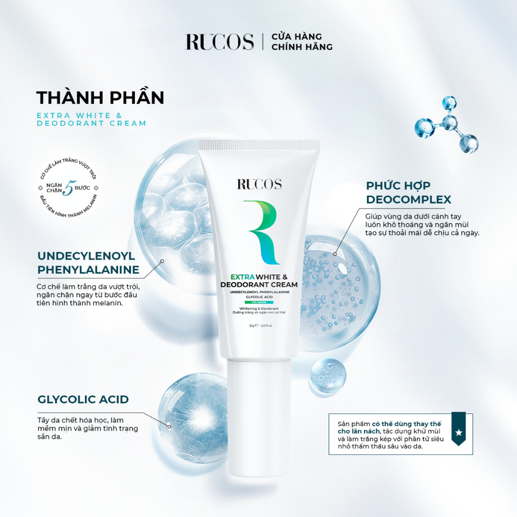 Extra White & Deodorant - Rucos