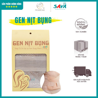 Gen nịt bụng giảm eo sau sinh homecare co dãn 4 chiều