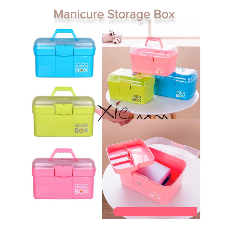 Cốp nhựa đựng đồ nail tiện lợi – cốp đựng đồ nail giá siêu rẻ 🎀💞