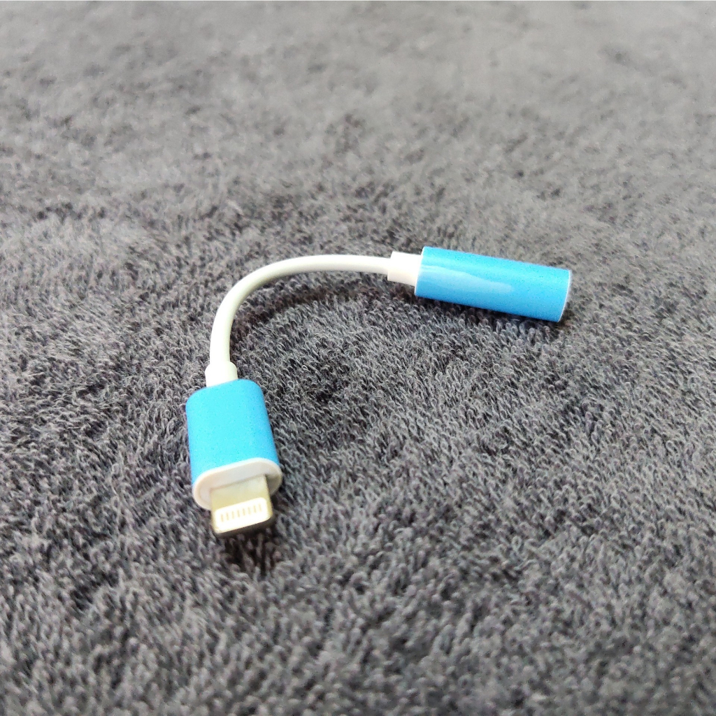 Jack chuyển đổi tai nghe JH002 cho cổng ip sang chân tròn, có mic đàm thoại, jack 3.5mm