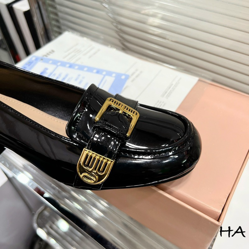 Giày miumiu gót 5p qc đáp gót