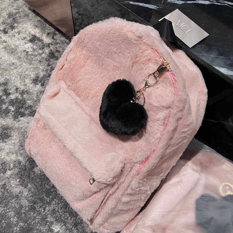 Balo lông hồng cao cấp