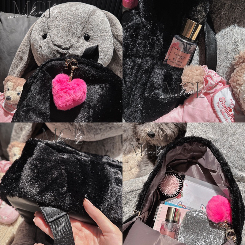 Balo lông đen loại xịn