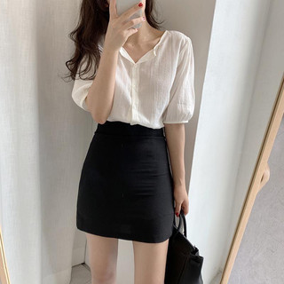 CHÂN VÁY BÚT CHÌ ÔM NGẮN BASIC VNBC