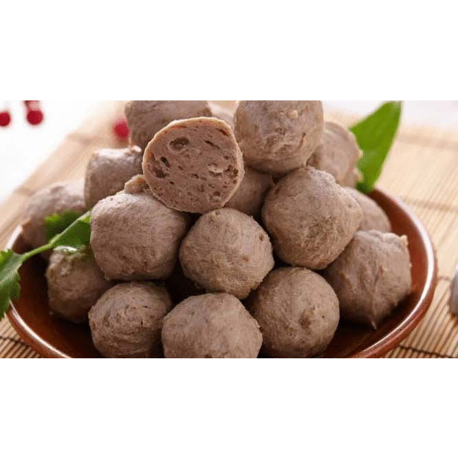 Bò viên chiên Đức Việt gói 500gr thơm ngon dùng chiên, xào, nấu, thả lẩu tiện lợi