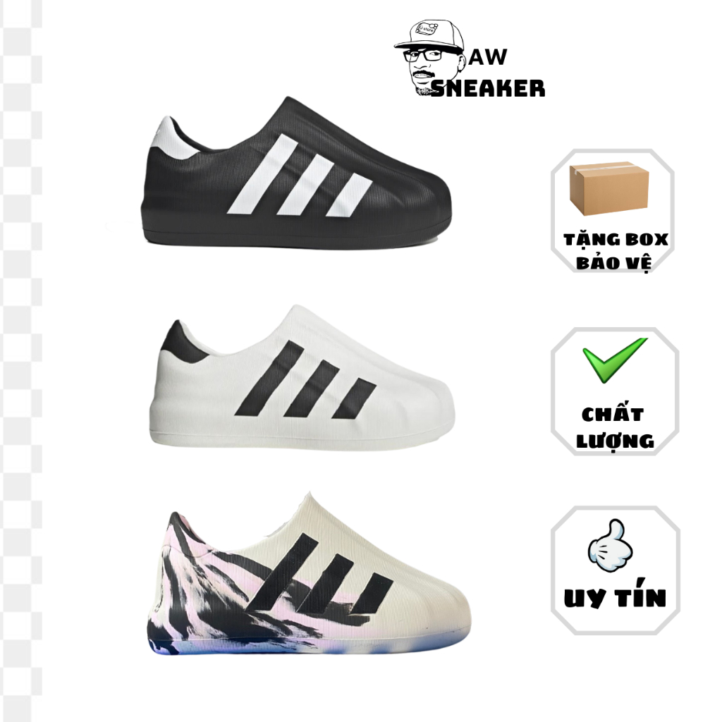 Giày Thể Thao Adifom Superstar Core Black White, Giày Sneaker Adidas sò adifom đen trắng,adifom cao cấp nam nữ ful pl