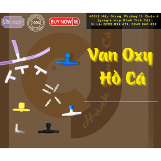 Van Oxy Điều Chỉnh Tăng Giảm Và Nối Khí Cho Hồ Cá Cảnh