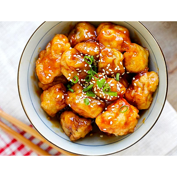 Bò viên chiên Đức Việt gói 500gr thơm ngon dùng chiên, xào, nấu, thả lẩu tiện lợi