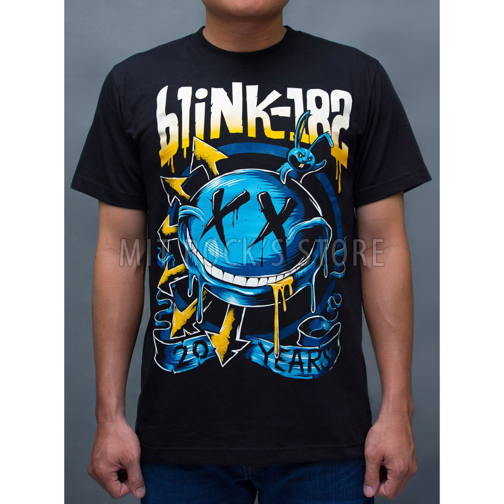 Áo Blink 182  - Rock band tee - Áo Rock - Size S, M, L, XL, XXL - Áo Thái Lan