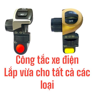 Cụm công tắc đèn. còi. xin nhan xe điện 133s. 133s plus. m133 plus