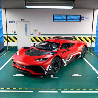 Mô hình xe kim loại mercedes amg one tỷ lệ 1:24