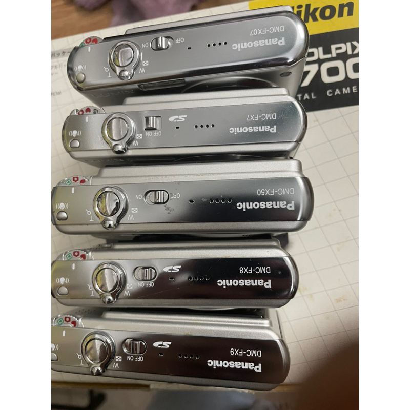 Máy ảnh Panasonic Lumix DMC FX07, FX7, FX8, FX9, FX50