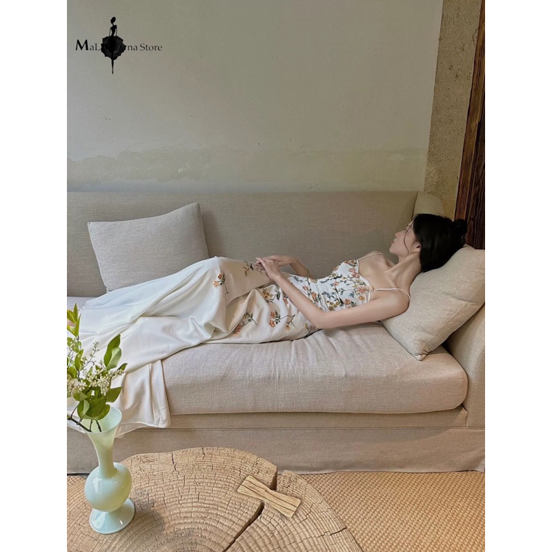 Đầm Hoa Văn MaLina