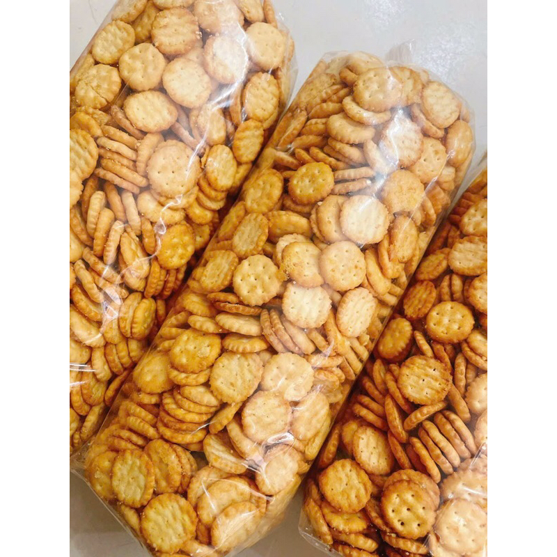 Bánh quy đồng tiền mặn túi 120g -300g- 500g