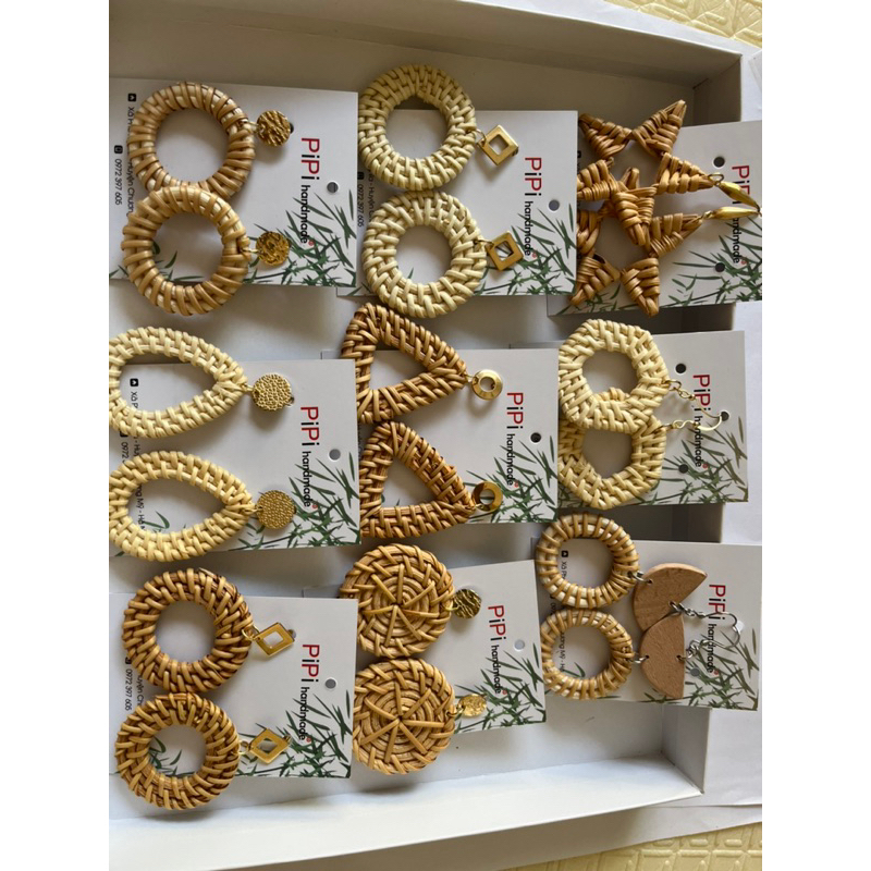 Khuyên tai mây tre giang