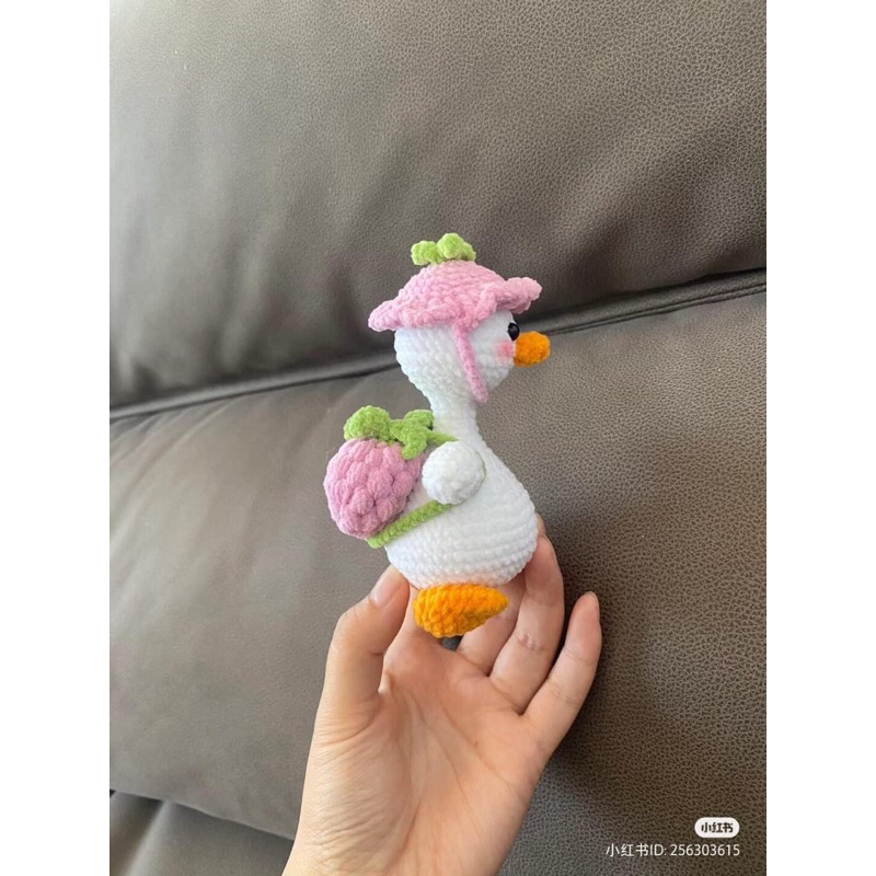 Móc khoá Vịt đeo cặp dễ thương cute