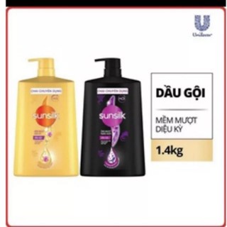 Dầu gội đầu mượt tóc sunsilk 1.4kg 