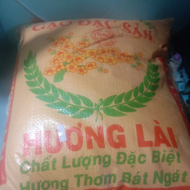 gạo thơm Hương Lài đặc sản sóc trăng bao10kg