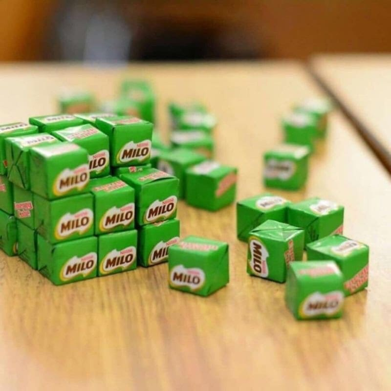 Kẹo Milo Cube cacao Nestle Thái Lan lẻ 1 viên (viên 2,75g) tiệm ăn vặt ĂN LÀ MÊ