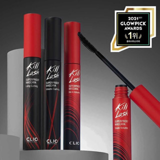 Mascara Chuốt Mi Clio Kill Lash Superproof Mascara 7G 01 Long 02 Volume Curling