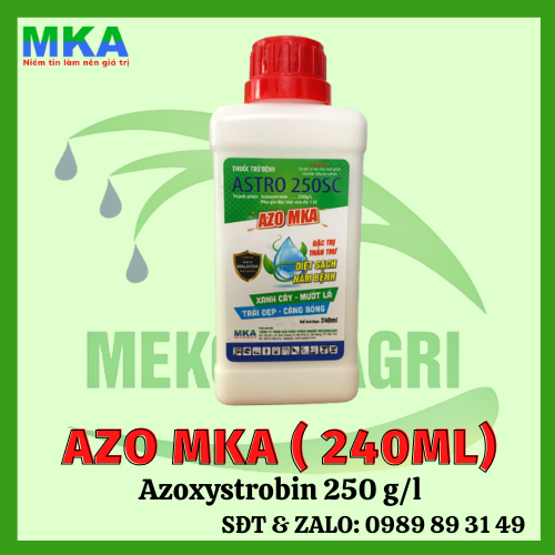 Quản lý nấm bệnh phổ rộng Azoxytrobin 240g/lit (chai 240ml)