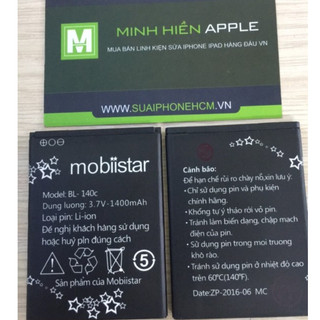 [Mã ELHA9 giảm 15% đơn 50K] Pin Mobiistar BL-140C zin bảo hành 6 tháng