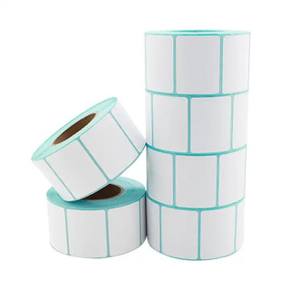 Giấy in tem trà sữa 40x30mm giấy nhiệt decal nhiệt 4x3, giấy in tem dán trà sưa, trà chanh Tem mã vạch 40x30