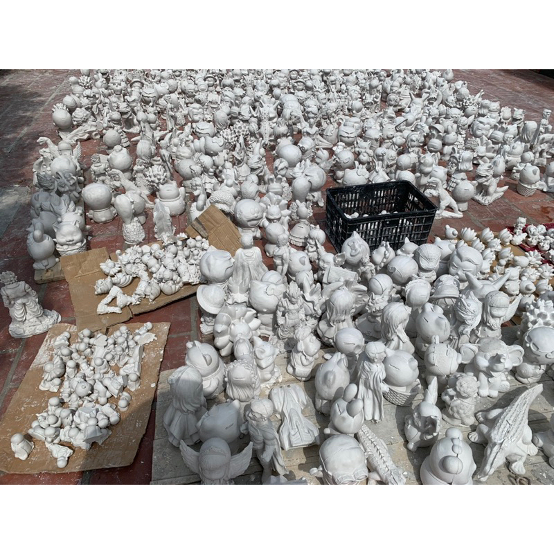 Tượng tô thạch cao size to hình tuỳ chọn kèm màu