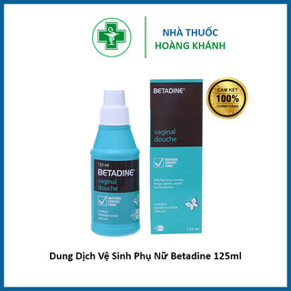 Dung Dịch Vệ Sinh Phụ Nữ Betadine 125ml