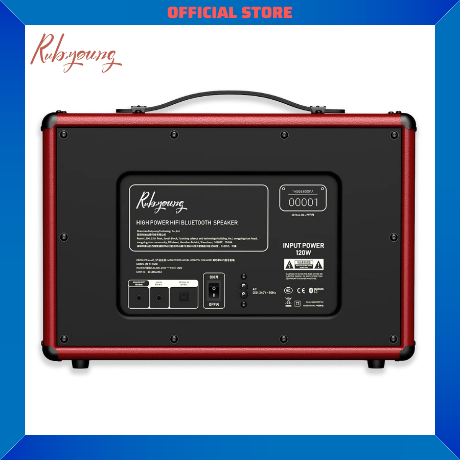 Loa Rubyoung R830| Loa Rubyoung cao cấp Công Suất 120W, Tần số rộng từ 20Hz đến 20kHz - Chính hãng, Bảo hành 12th- OBIBI