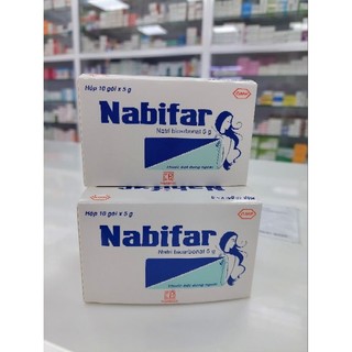 Nabifar gói muối vệ sinh [ Hộp 10 gói ]